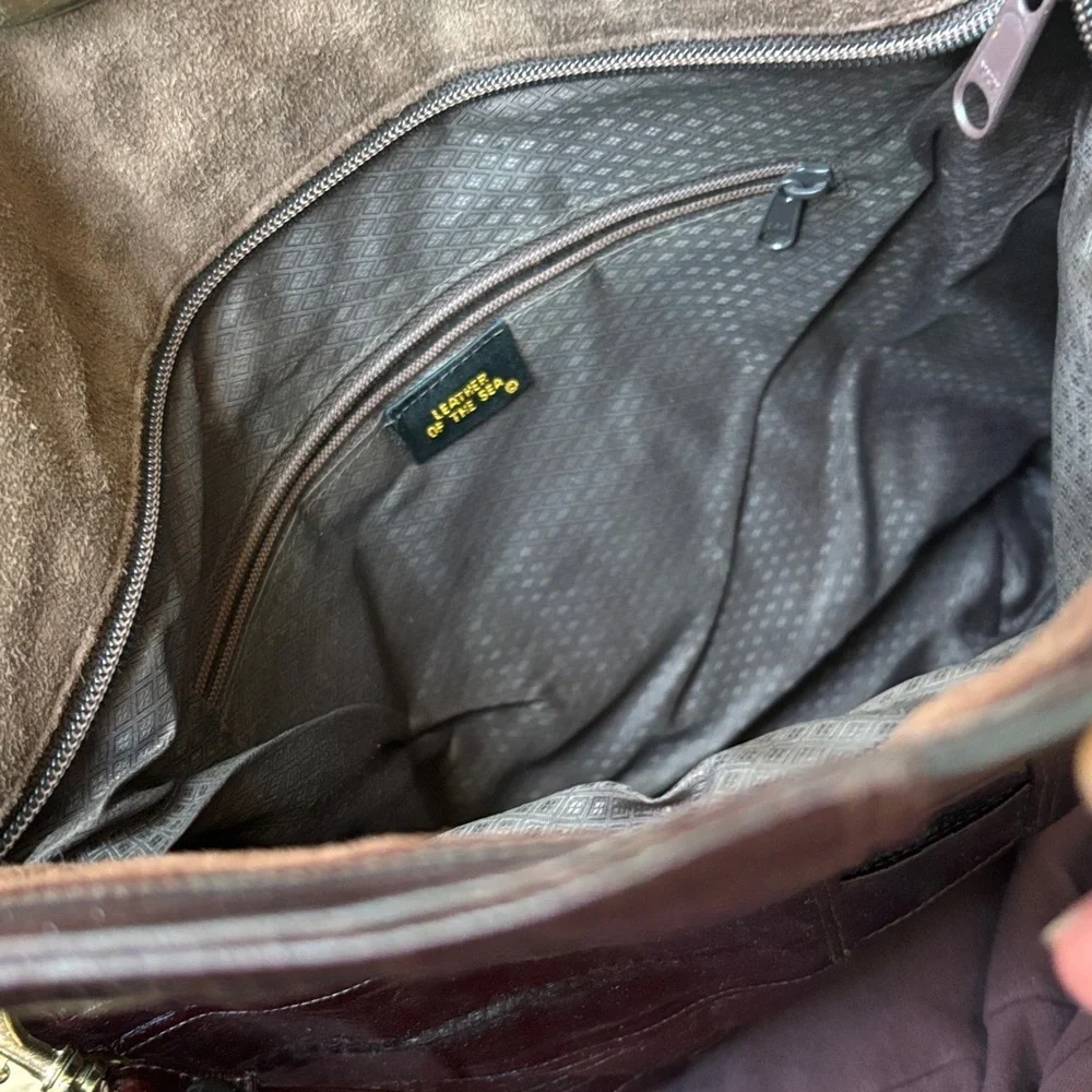 Leather By The Sea Bag